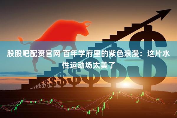 股股吧配资官网 百年学府里的紫色浪漫：这片水性运动场太美了